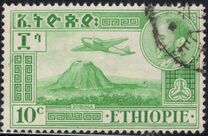 [Airmail - Views with Medallion Portrait of Haile Selassie Inset, tegund IN]