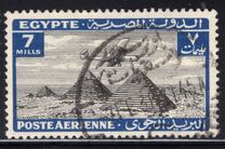 [Airmail - Airplane over Pyramids of Giza, Typ BK6]