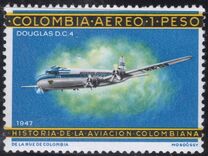 [Airmail - "History of Colombian Aviation", type AEE]