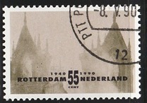 [The 50th Anniversary of the German Bombardment of Rotterdam, type AJK]