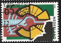 [The 50th Anniversary of the German Bombardment of Rotterdam, type AJL]