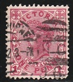 [Queen Victoria - Inscription: "POSTAGE", type BA]