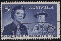 [50° anniversario. del movimento ragazze guida - Tipografia: Note Printing Branch, Reserve Bank of Australia, Scrivi FW]