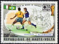 [West Germany as Finalist in the Football World Cup 1974, type QE]