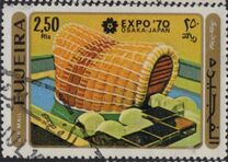 [Airmail - World Exhibition "EXPO '70" - Osaka, Japan, ประเภท PS]