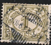 [Numeral Stamps - Numerals on White Background, type I1]