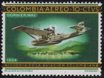 [Airmail - "History of Colombian Aviation", type AED]