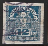 [Newspaper Stamps - Thin White Paper, type XBN7]