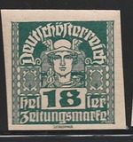 [Newspaper Stamps - Thin White Paper, प्रकार XBN9]