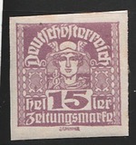 [Newspaper Stamps - Thin White Paper, प्रकार XBN8]