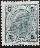 [Emperor Franz Josef I, 1830-1916 - Value in "Heller" Without Varnish Bars, Numerals in Black, тип N26]