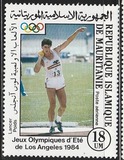 [Airmail - Olympic Games - Los Angeles, USA, Tipe YP]