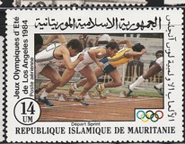 [Airmail - Olympic Games - Los Angeles, USA, Tipe YO]