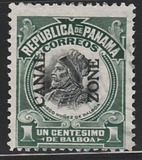 [Panama Postage Stamps Overprinted "CANAL/ZONE", type G]