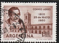 [Airmail - The 150th Anniversary of the May Revolution, type RH]
