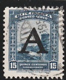 [Airmail - Previous Issues Overprinted A = "Avianca", type QI]