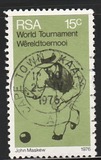 [World Bowls Championships, Johannesburg - Fluorescent Paper, тип ON]