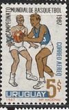 [Airmail - World Basketball Championships, Montevideo, Scrivi TA]