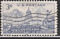 [The 75th Anniversary of Colorado Statehood, type RN]