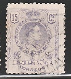 [King Alfonso XIII - Blue Control Numbers on Backside, Typ BG3]
