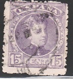 [King Alfonso XIII - Control Number on Backside - New Colors, tip AT13]