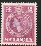[Issues of 1949 but portrait of Queen Elizabeth II facing left and New Royal Cypher, tip AT1]