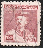 [Personnalité 1932 - 100e anniversaire de la naissance de Miroslav Tyrš, fondateur du mouvement Sokol (1832-1932), type YBW1]