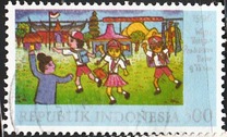 [Compulsory Nine Year Education Program - Winning Entries in Children's Stamp Design Competition, տեսակ BJQ]