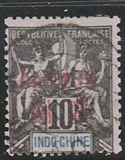 [Indochina Postage Stamps Overprinted "CANTON" in Red, type A5]