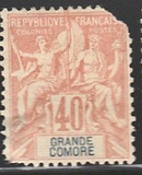 [Inscription: "GRANDE COMORE" - Colored Paper, type A9]