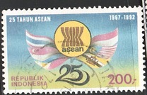 [The 25th Anniversary of Association of Southeast Asian Nations, type BCR]