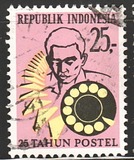 [The 25th Anniversary of Indonesian Post and Telecommunications Services, type ZM]
