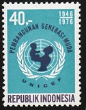 [The 30th Anniversary of UNICEF, type AGL]