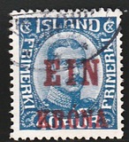[Overprinted "EIN KRÓNA", Tipi V]