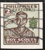 [The 25th Anniversary of Philippine Boy Scouts, type TE1]