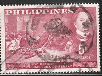 [The 100th Anniversary of the Birth of Juan Luna (Painter), 1857-1899, type WF]