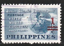 [Issues of 1950, 1954 and 1955 Surcharged, type XR]