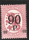 [Standing lion Stamps of 1917 & 1919 Surcharged, type V2]