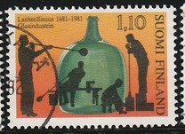 [The 300th Anniversary of The first Glass Factory in Uusikaupunki, type WN]
