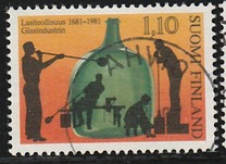 [The 300th Anniversary of The first Glass Factory in Uusikaupunki, type WN]