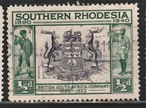 [The 50th Anniversary of British South Africa Company, type I]