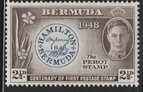 [The 100th Anniversary of Postmaster Perot's Stamp, type AR]