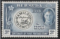 [The 100th Anniversary of Postmaster Perot's Stamp, type AR1]