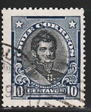 [Personajes. Leyenda "CHILE CORREOS", tipo AO1]