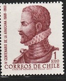 [The 400th Anniversary of "La Araucana", Epic Poem by de Ercilla y Zuniga, 1969, نوع TH]