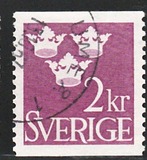 [King Gustaf VI Adolf of Sweden & Tree Crowns - Without Imprint, type BM19]