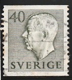 [King Gustaf VI Adolf of Sweden - Without Imprint, Tip DB22]