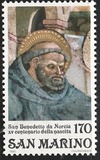 [The 1500th Anniversary of the Birth of St. Benedict of Nursia, type AGD]