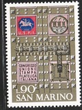 [Italian Philatelic Press Union Congress, San Marino, Tip YA]