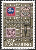 [Italian Philatelic Press Union Congress, San Marino, Tip YA]